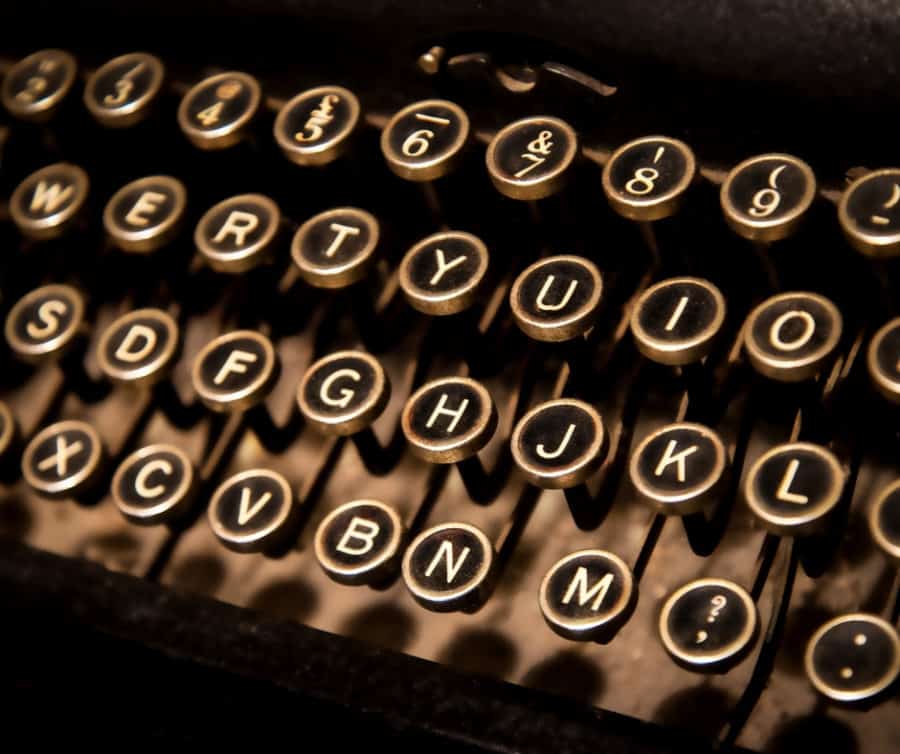 Old Style Typewriter