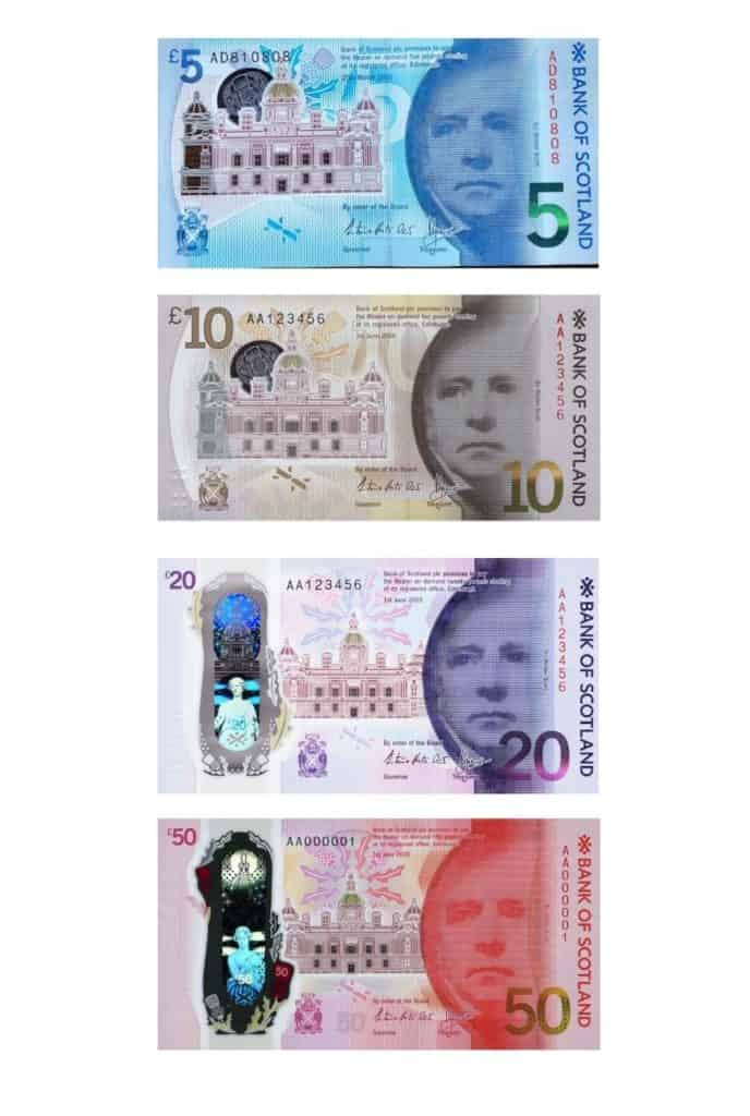 Bank Of Scotland Notes