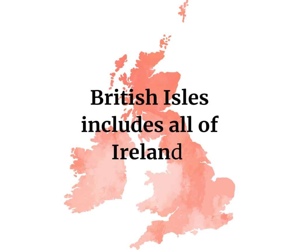 Outline Of British Isles